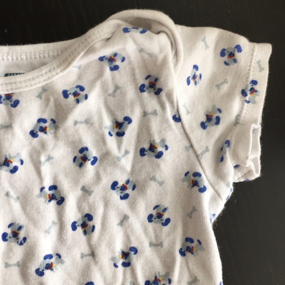🚨4/$15🚨 George Blue Puppies Onesie - Picture 4 of 7